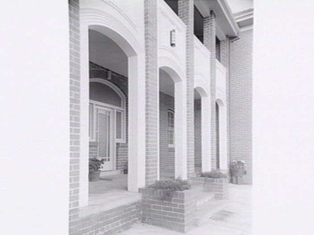 St. Vincent de Paul Girls' Orphanage, Napier St., South Melbourne, showing exterior views, girls in quadrangle and interiors of chapel, dining room and kitchen (1940?)