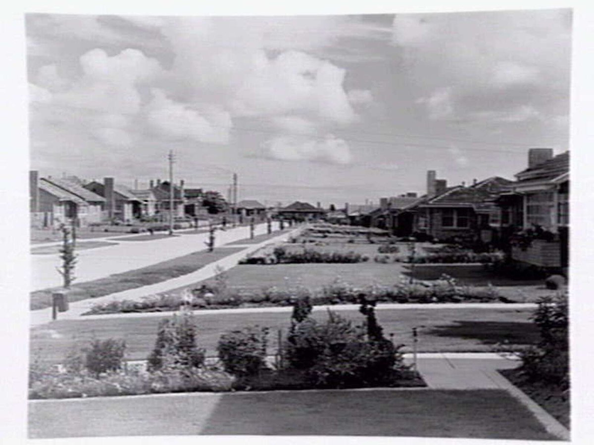 Housing Commission of Victoria homes on the Burwood Estate (1947–48)