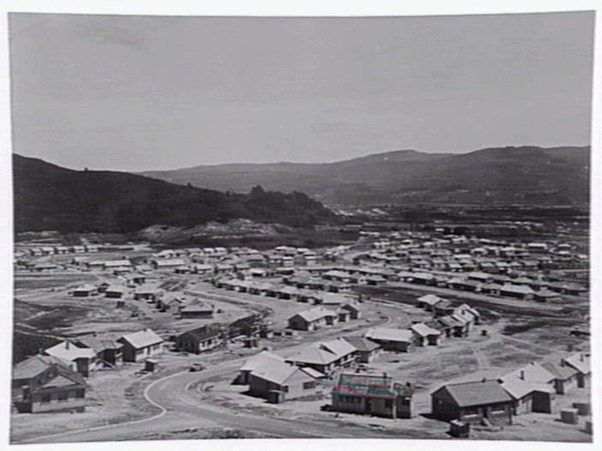 Housing Commission of Victoria aerial views of Burwood Estate (1948)