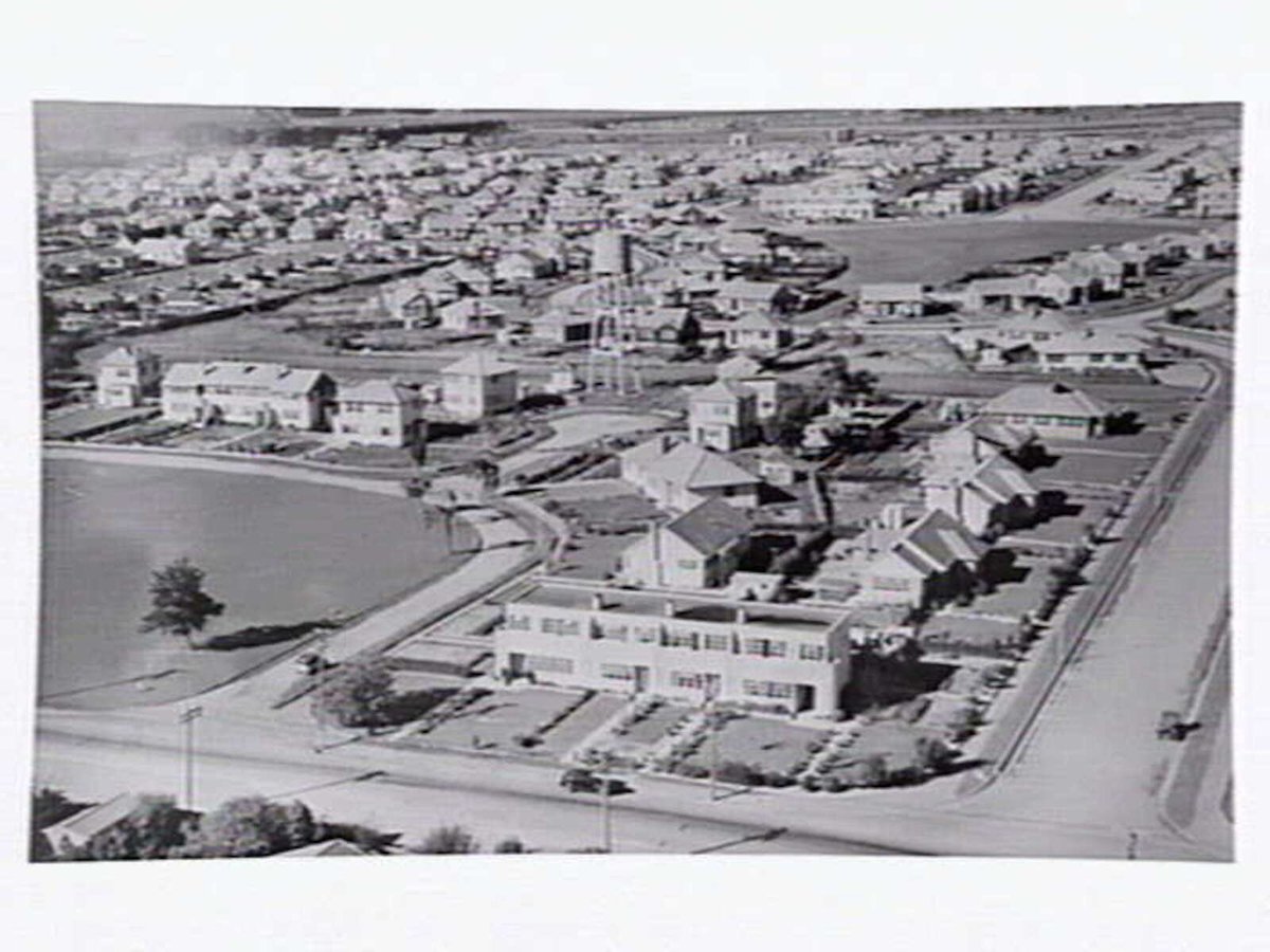 Housing Commission of Victoria aerial views of Burwood Estate (1948)
