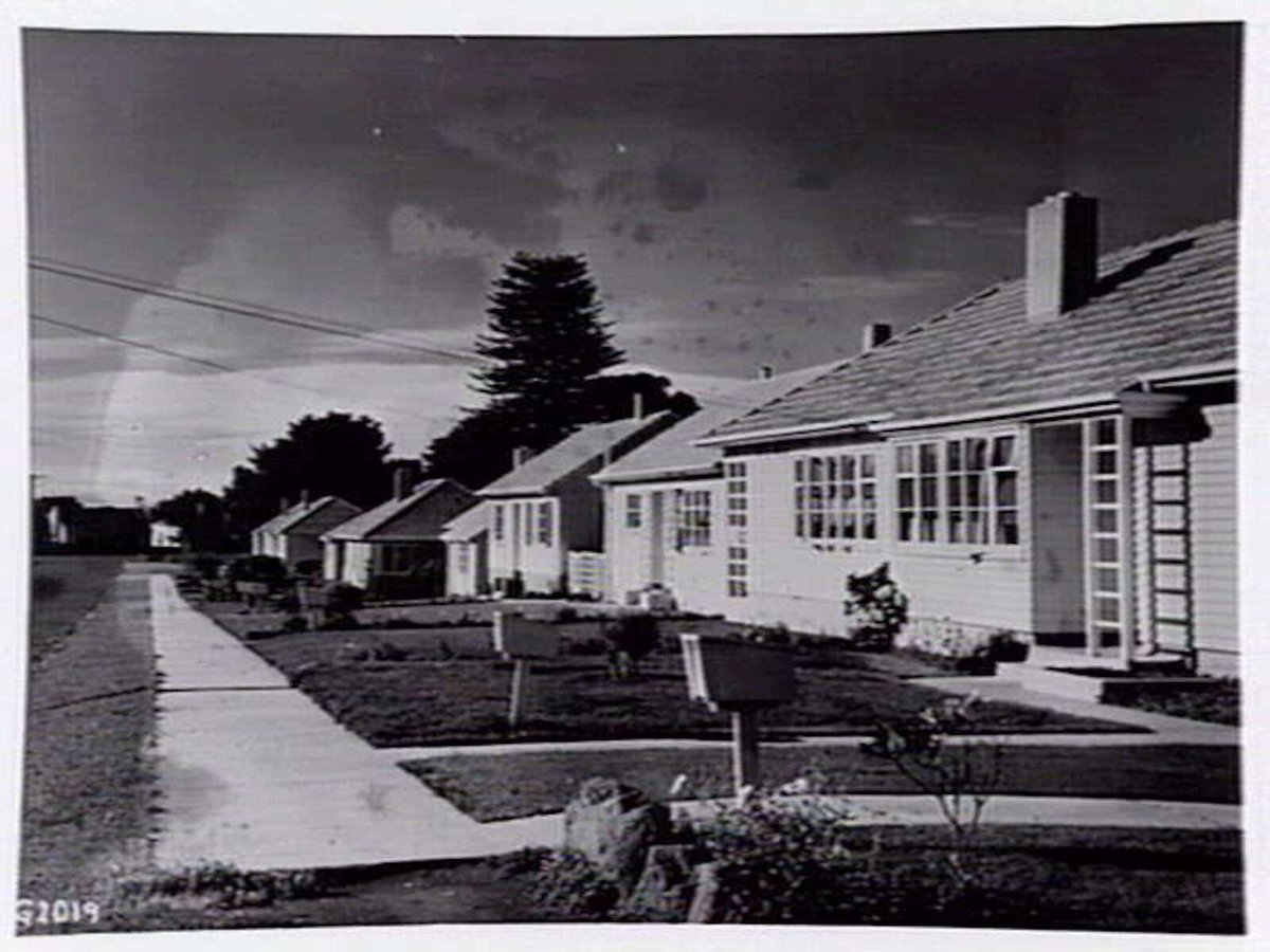 Housing Commission of Victoria homes on the Burwood Estate (1947–48)