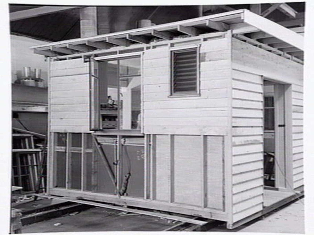Prefabricated timber frame houses designed by Leith & Bartlett for the Housing Commission of Victoria, Ashburton Estate (1948)
