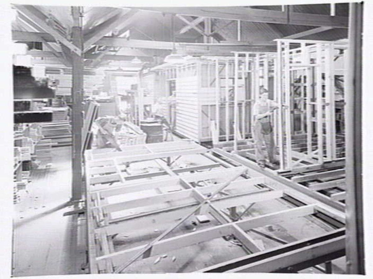 Prefabricated timber frame houses designed by Leith & Bartlett for the Housing Commission of Victoria, Ashburton Estate (1948)