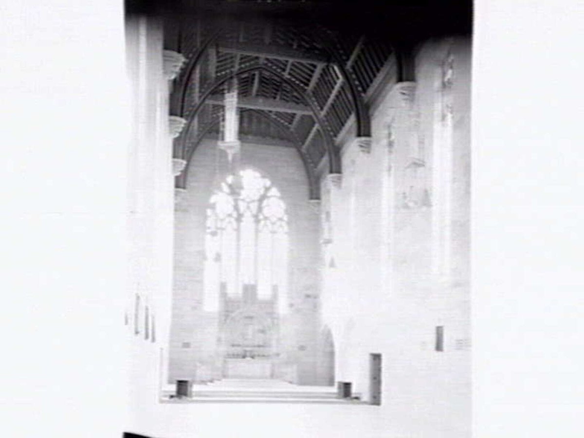 Newman College Chapel in grounds of University of Melbourne, Parkville (c. 1941)