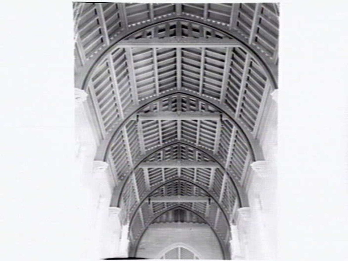 Newman College Chapel in grounds of University of Melbourne, Parkville (1941?)