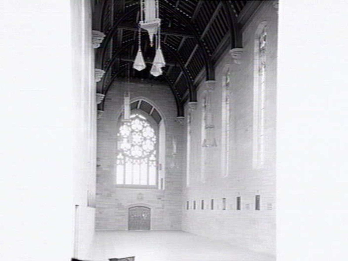 Newman College Chapel in grounds of University of Melbourne, Parkville (c. 1941)