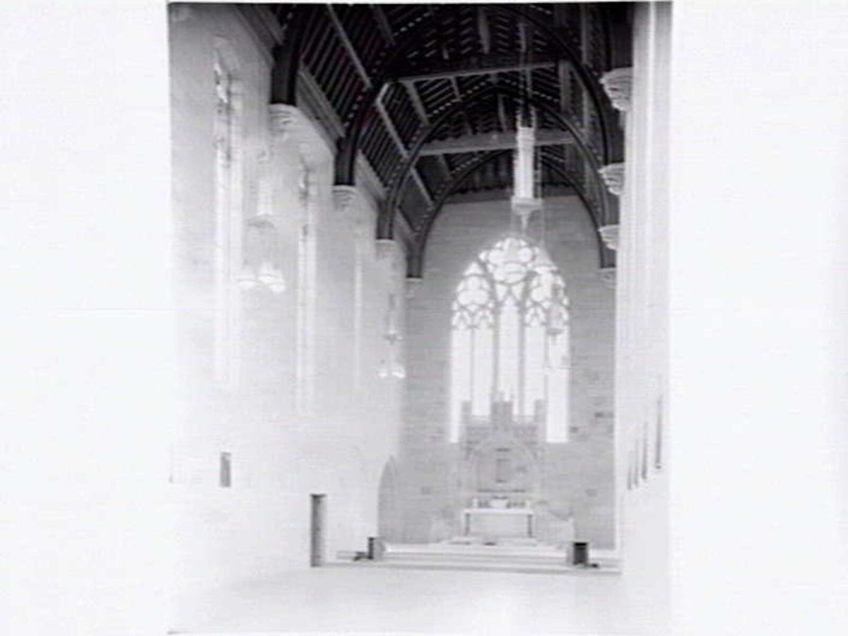 Newman College Chapel in grounds of University of Melbourne, Parkville (1941?)