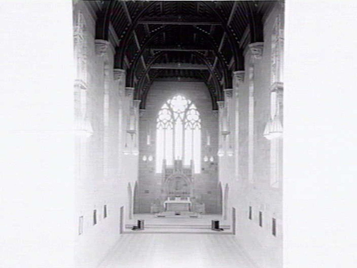 Newman College Chapel in grounds of University of Melbourne, Parkville (c. 1941)