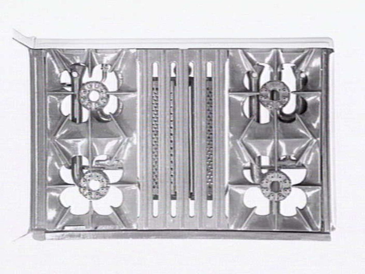 Interior and exterior views and products produced by Parkinson & Cowan Australasia, stove manufacturers of Sunshine Rd. Footscray West (1946)