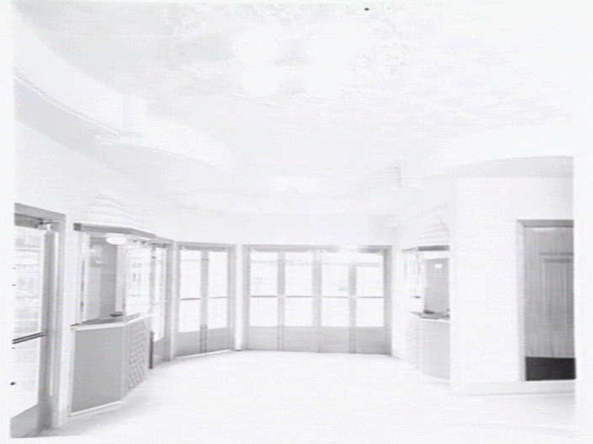 Exterior and interior of Hoyts Bentleigh picture theatre, corner of Centre Rd. and Nicholson St., Bentleigh (1948)