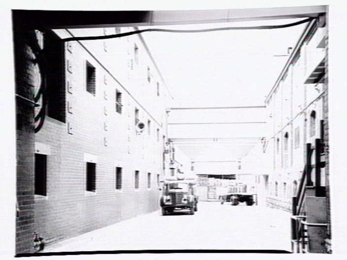 C.U.B. storage containers in Richmond (1954)