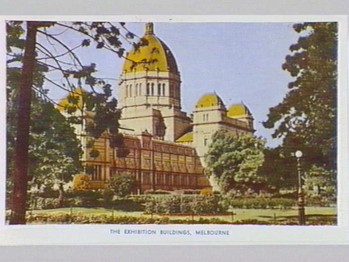 In Scenic Colour Melbourne, Fitzroy (1950)