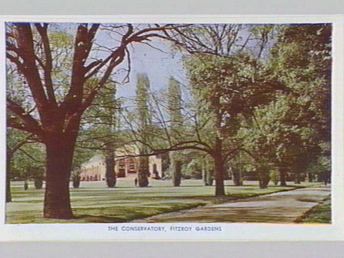 In Scenic Colour Melbourne, Fitzroy (c. 1950)