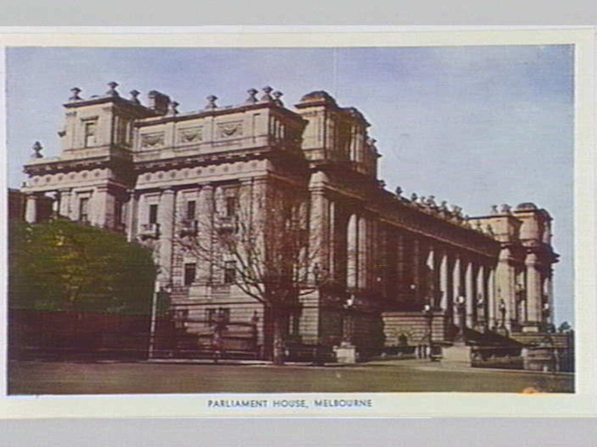 In Scenic Colour Melbourne, Fitzroy (c. 1950)
