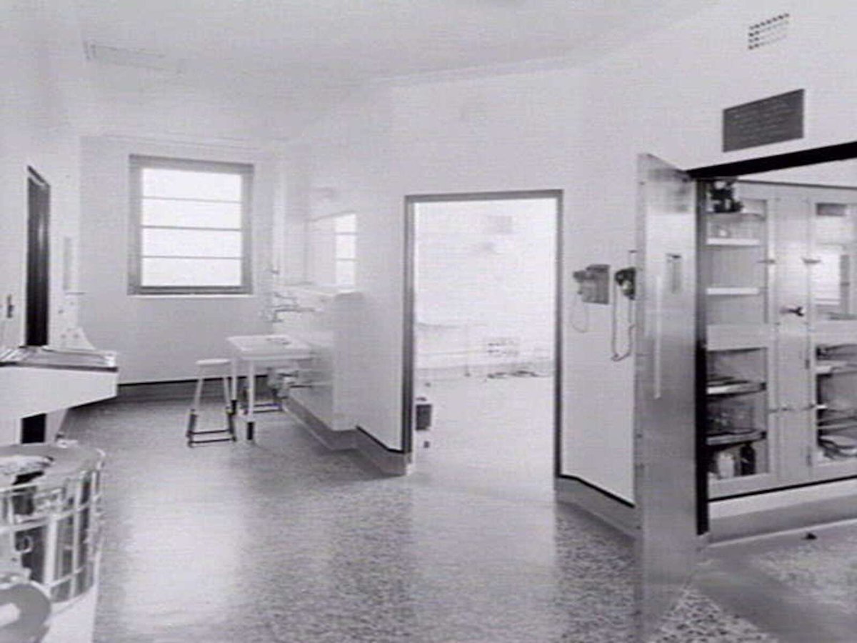 Facilities and services at the Mercy Hospital, East Melbourne (1936)