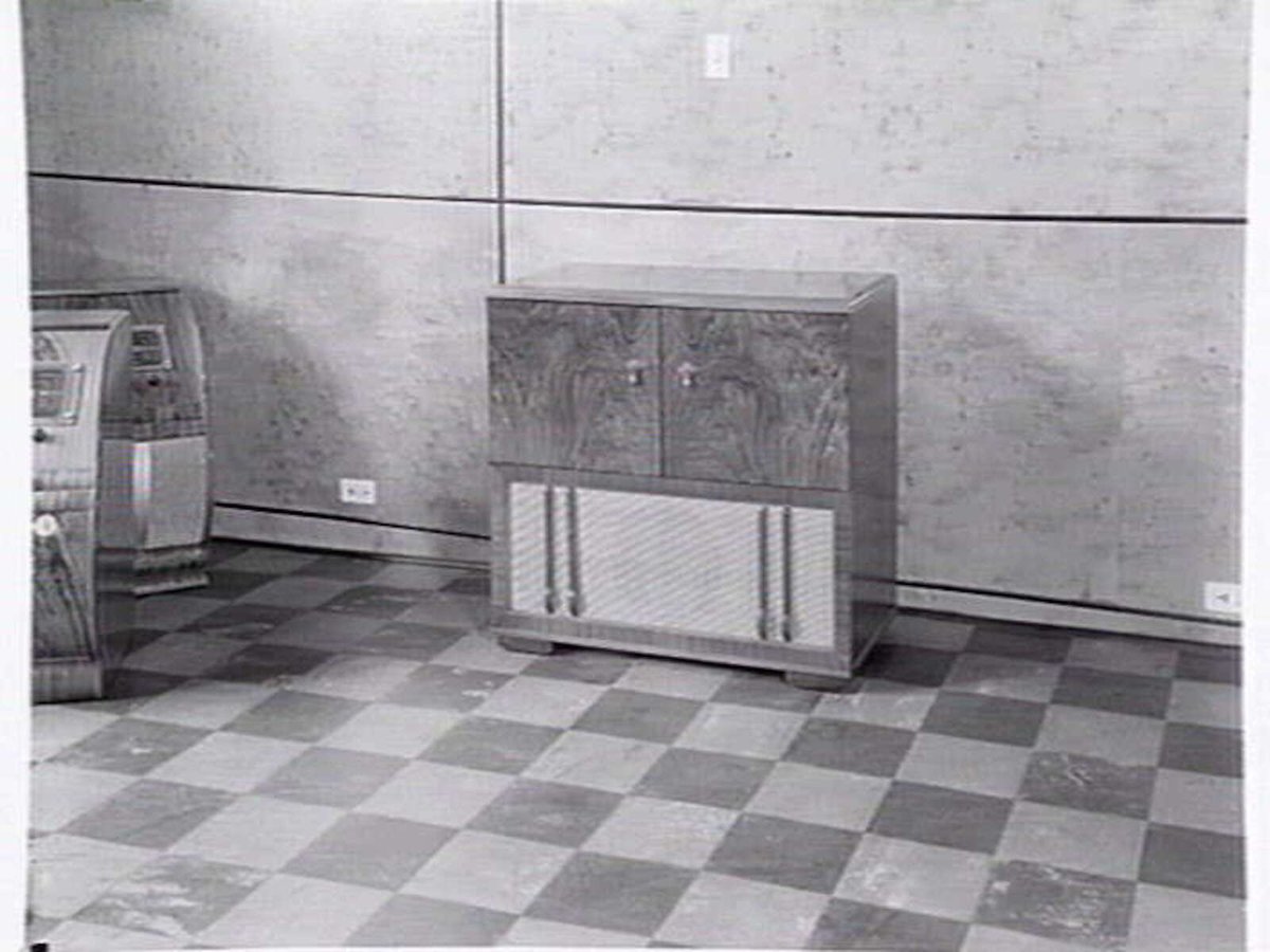 Classic brand sound equipment displayed at Classic Radios, Malvern East (c. 1953)