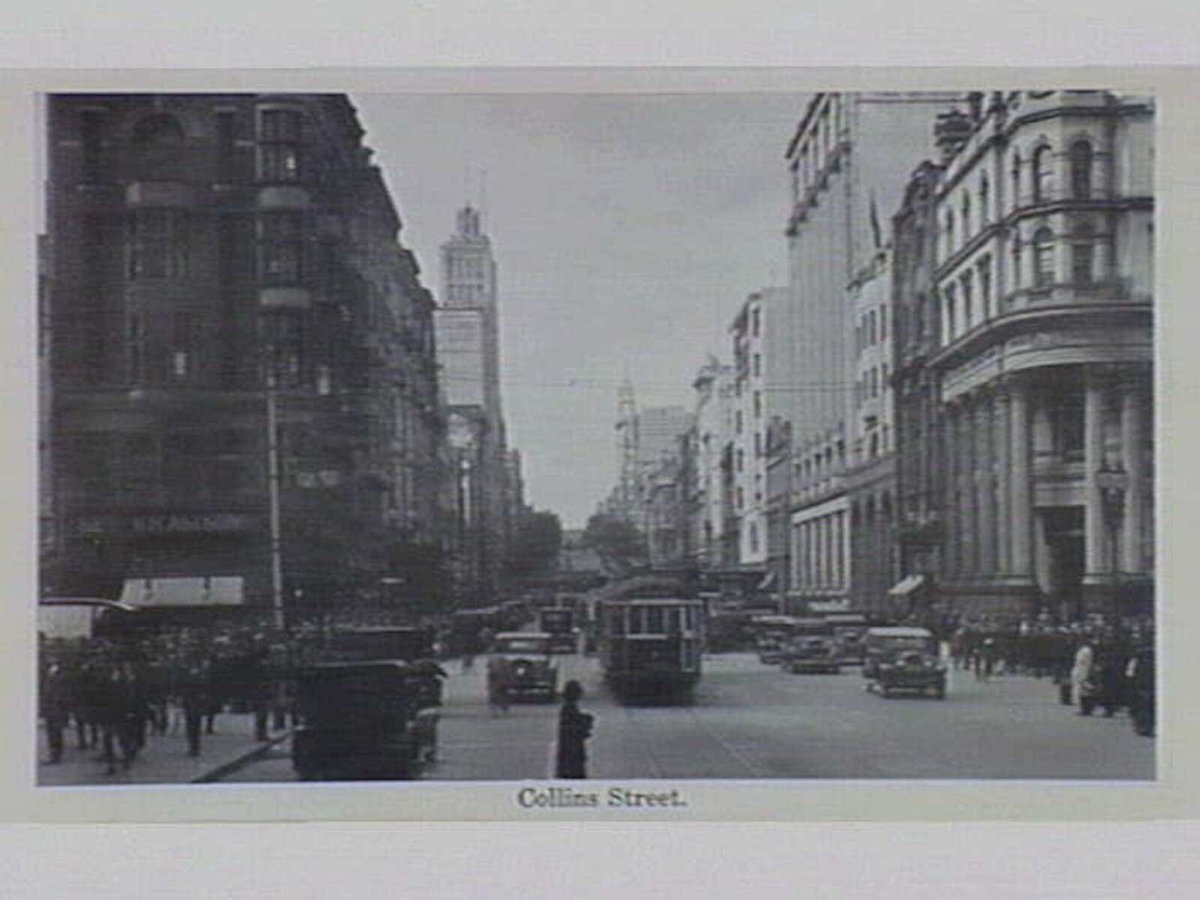 Melbourne Photographic Souvenir, Melbourne City (c. 1938)