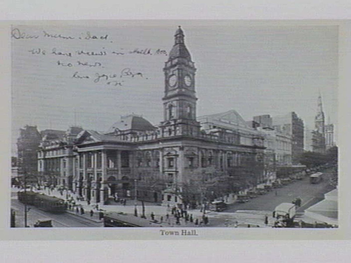 Melbourne Photographic Souvenir, Melbourne City (1938)