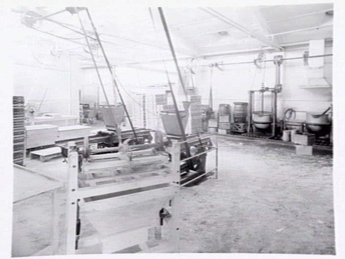 Interiors and exteriors at Rowntree and Co. (Aust.) Pty. Ltd., confectioners, Brunswick (c. 1951)