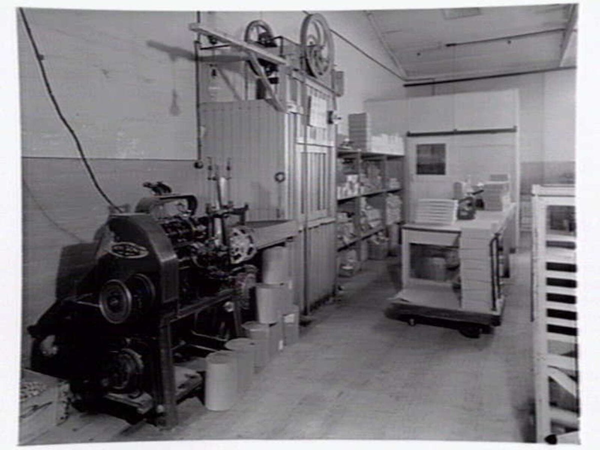 Interiors and exteriors at Rowntree and Co. (Aust.) Pty. Ltd., confectioners, Brunswick (c. 1951)