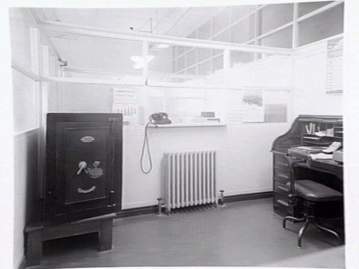 Interiors and exteriors at Rowntree and Co. (Aust.) Pty. Ltd., confectioners, Brunswick (c. 1951)