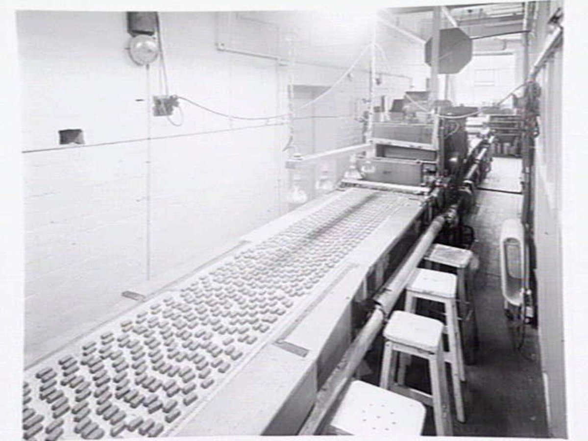 Interiors and exteriors at Rowntree and Co. (Aust.) Pty. Ltd., confectioners, Brunswick (c. 1951)