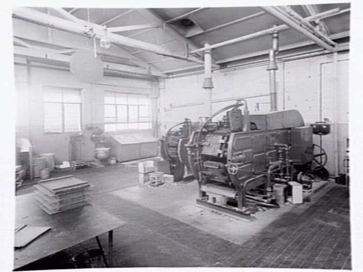 Interiors and exteriors at Rowntree and Co. (Aust.) Pty. Ltd., confectioners, Brunswick (1951?)
