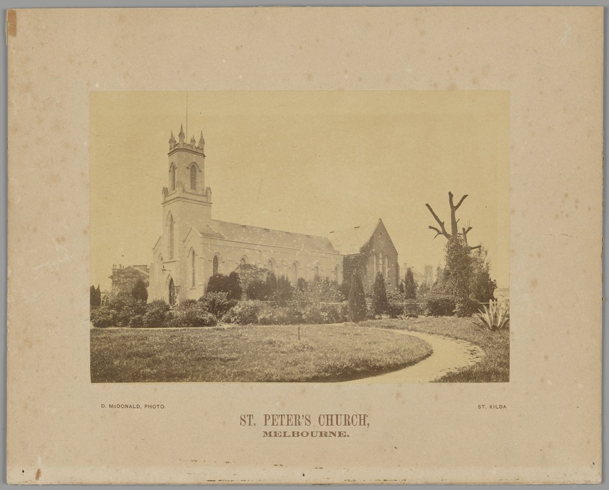 St. Peter's Church, Melbourne (1865?)