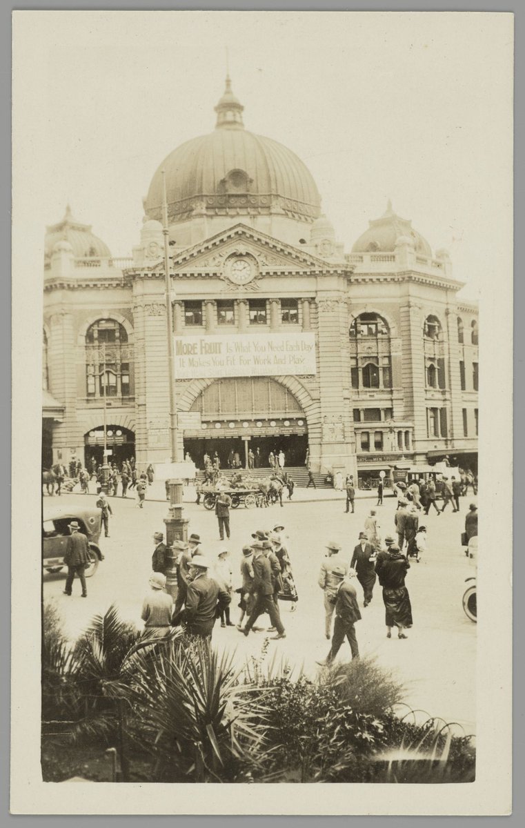 Flinders Street Railway Station, Melbourne City (1925–35)