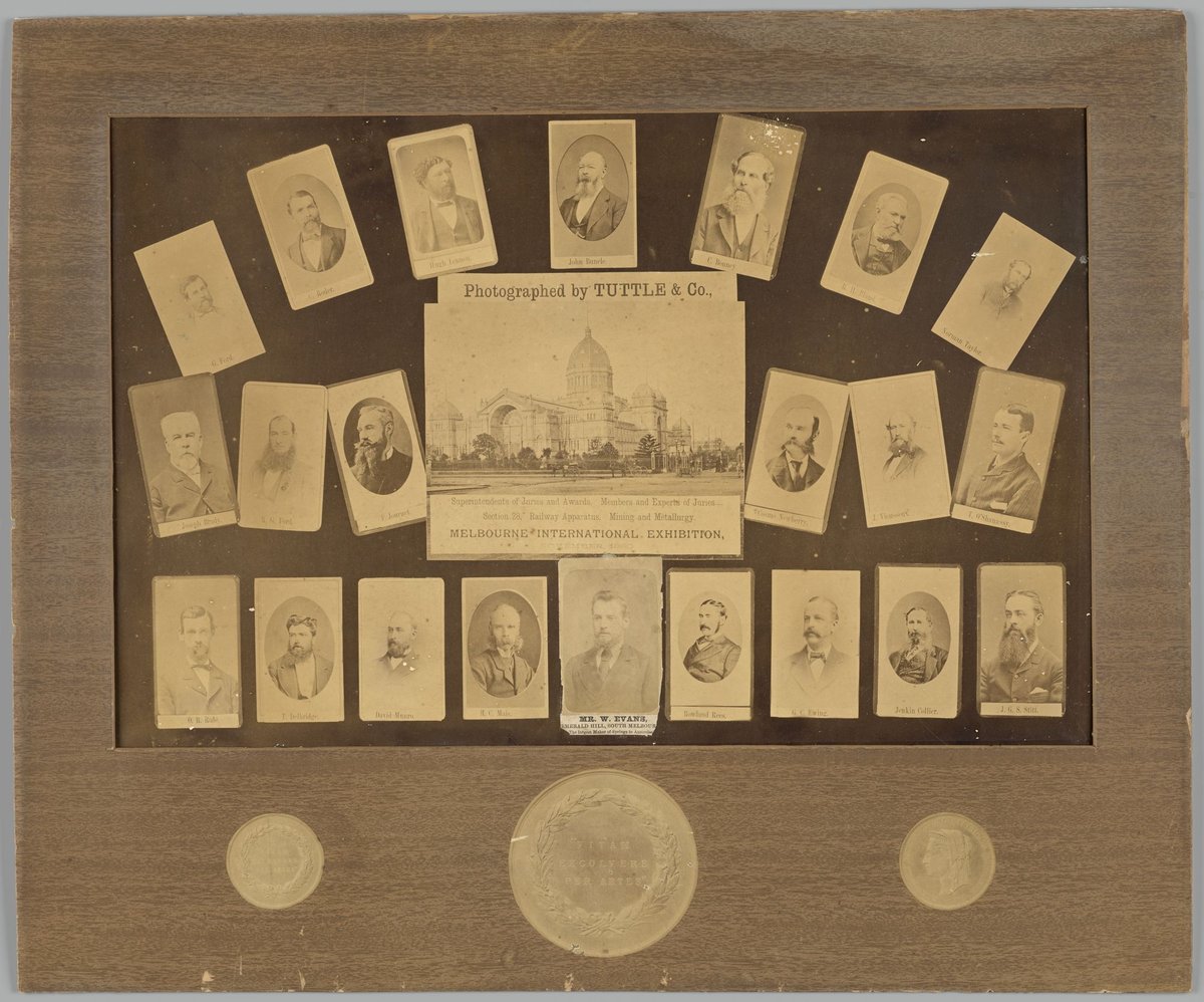 Superindentents of Juries and Awards, Members and Experts of Juries, Section 28, Railway Apparatus, Mining and Metallurgy : Melbourne International Exhibition, Carlton (1880)