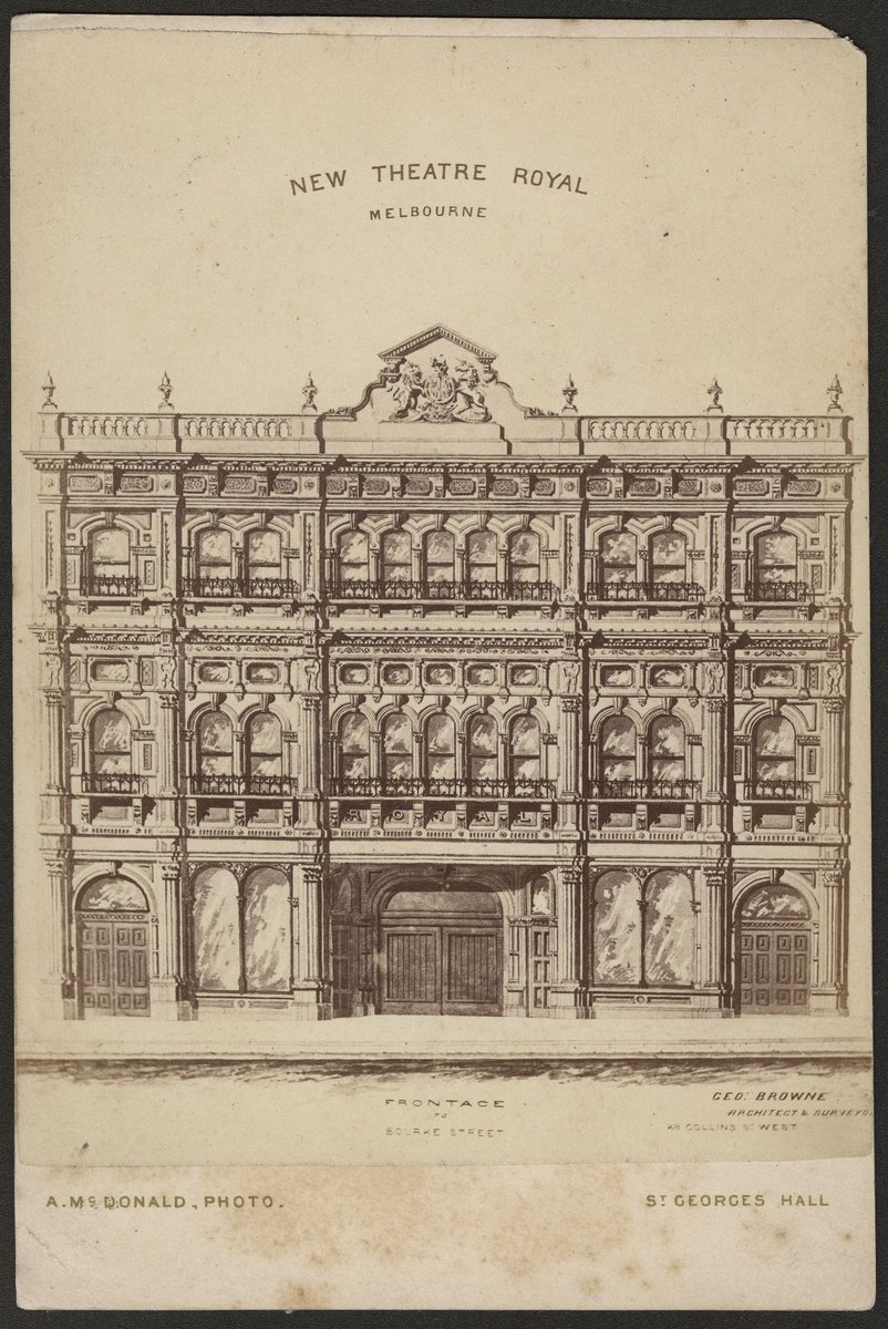 New Theatre Royal Melbourne, Melbourne City (1875)