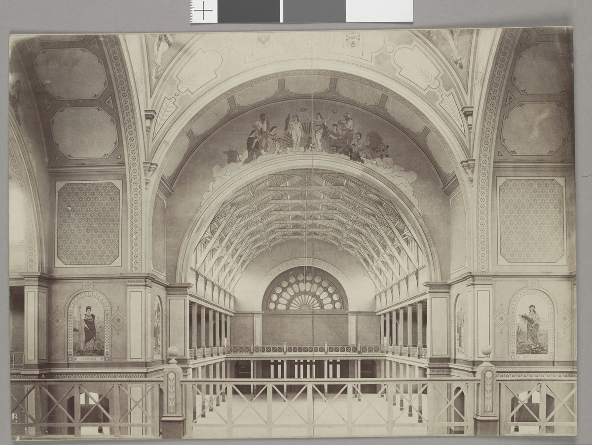 Interior of the Exhibition Building, Carlton (1879)