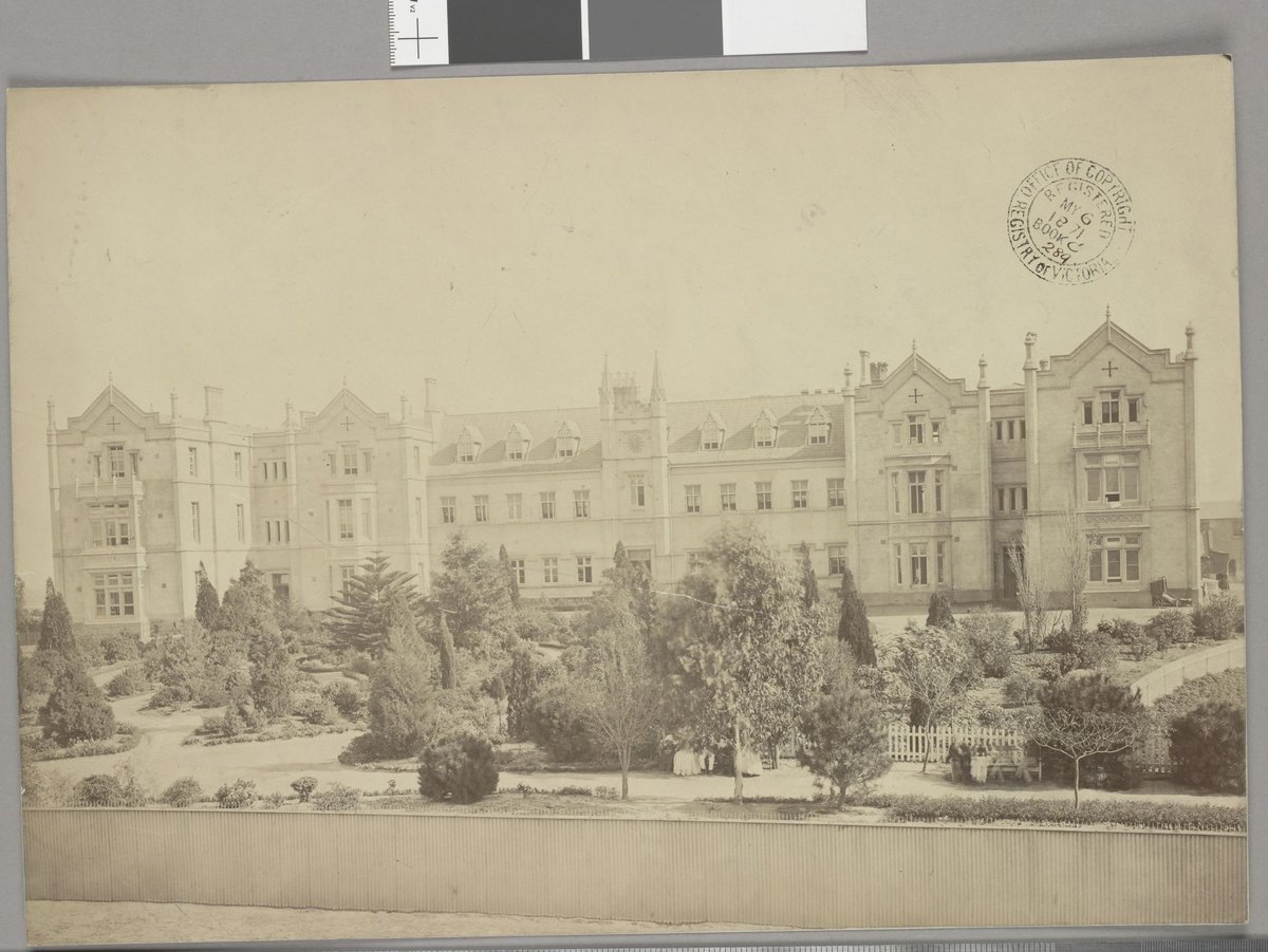 Melbourne Benevolent Asylum, North Melbourne (1871)