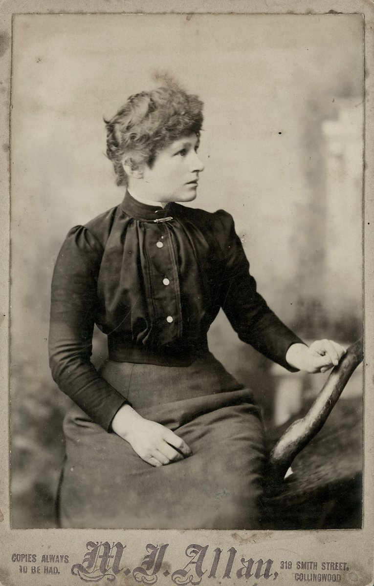 Portrait photographs by Mark Joseph Allan, Collingwood, Vic (1888–1900)