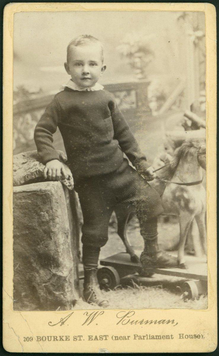 Portrait photographs by Arthur W. Burman, 209 Bourke Street, Melbourne, Melbourne City (1878–88)