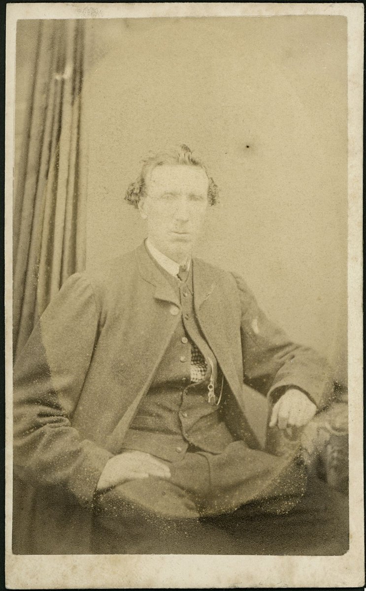 Portrait photographs of Frederick Cornell of Carlton, Wangaratta and Sale (1866–70)