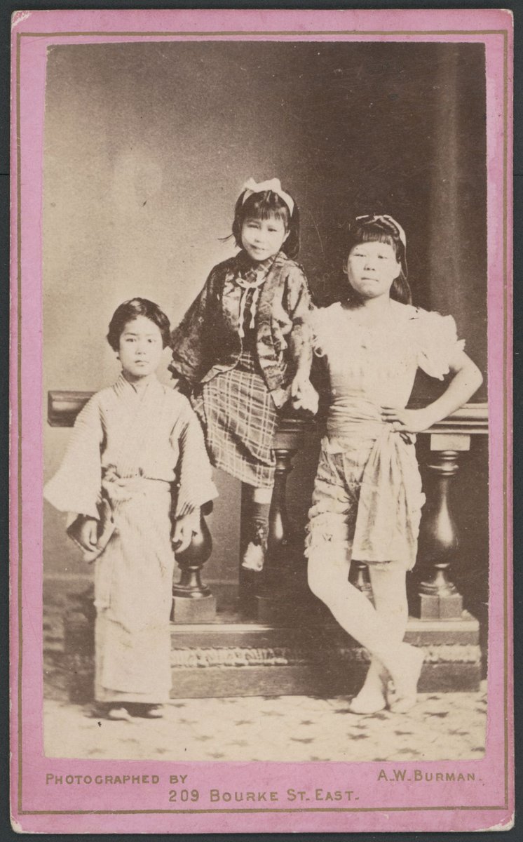 Portrait photographs by Arthur W. Burman, 209 Bourke Street, Melbourne, Melbourne City (1878–88)
