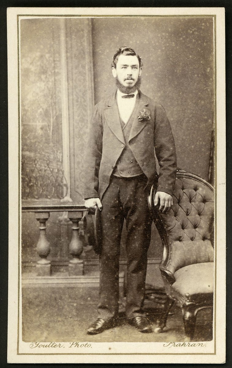 Portrait photographs by E. Goulter of Emerald Hill and Prahran, Vic, South Melbourne (1868–94)