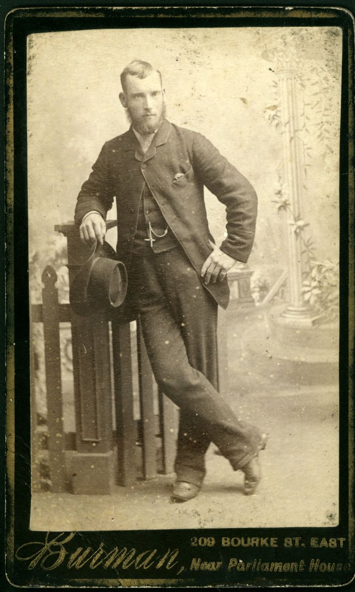 Portrait photographs by Arthur W. Burman, 209 Bourke Street, Melbourne, Melbourne City (1878–88)