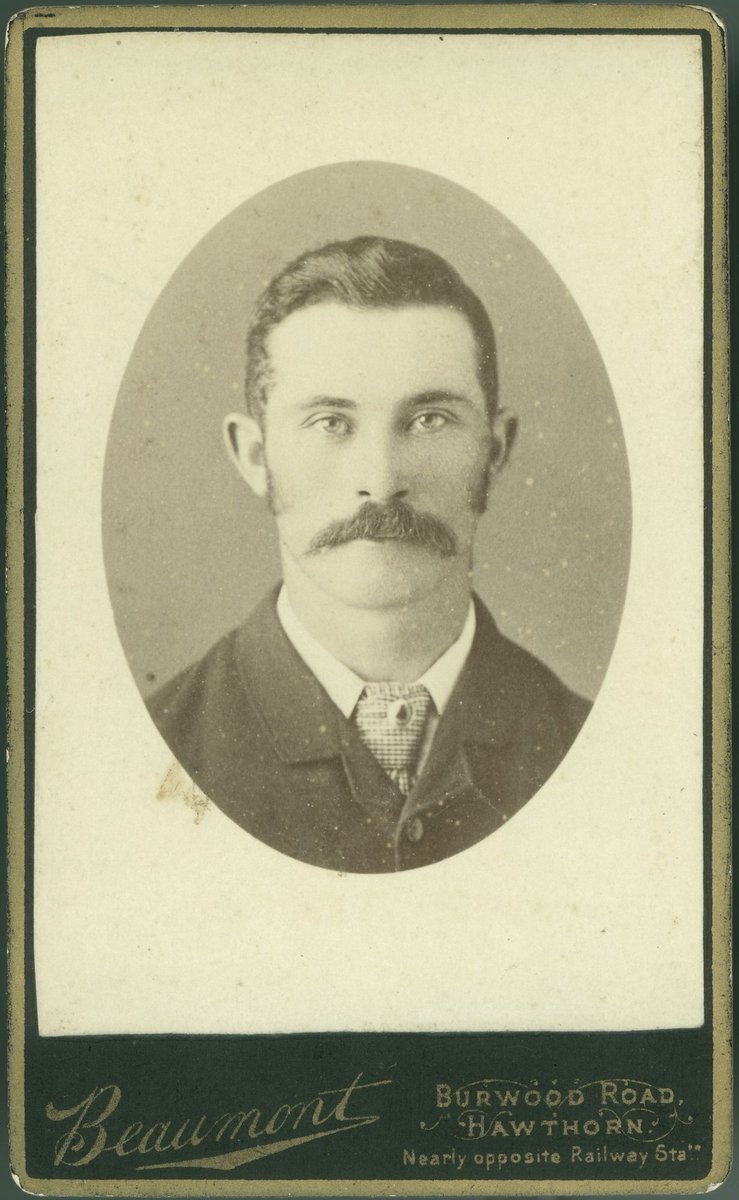 Portraits by photographer Henry Beaumont of Hawthorn (1886–91)