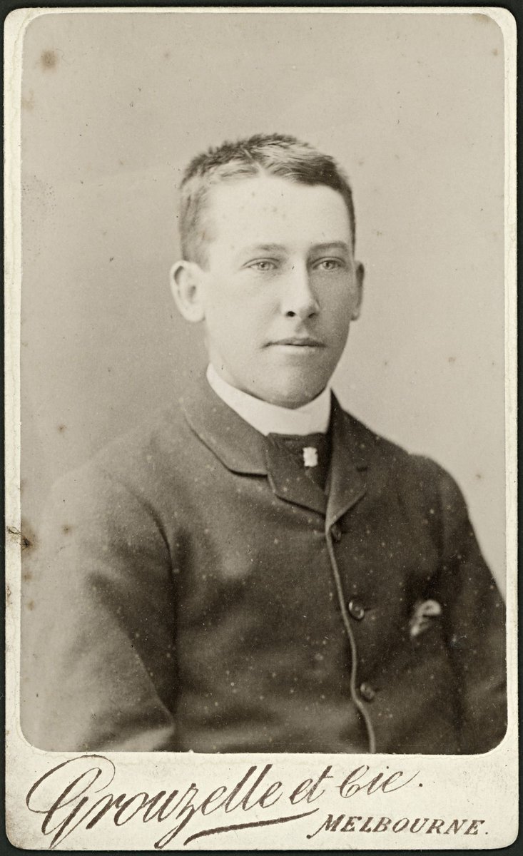 Portrait photographs by Grouzelle & Co. Royal Arcade, Melbourne, Vic, Melbourne City (1884–87)