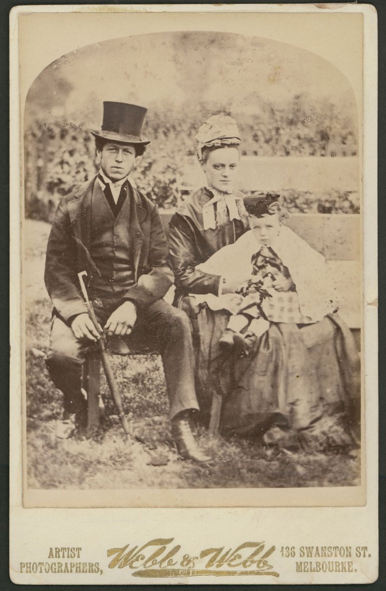 Portrait photographs by Webb & Webb of Melbourne, Vic (1890–98)
