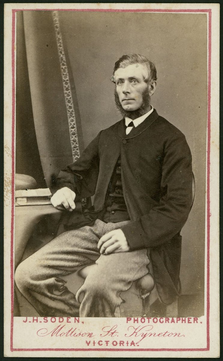 Portrait photographs by J. H. Soden of Kyneton and Melbourne, Vic (1870–75)