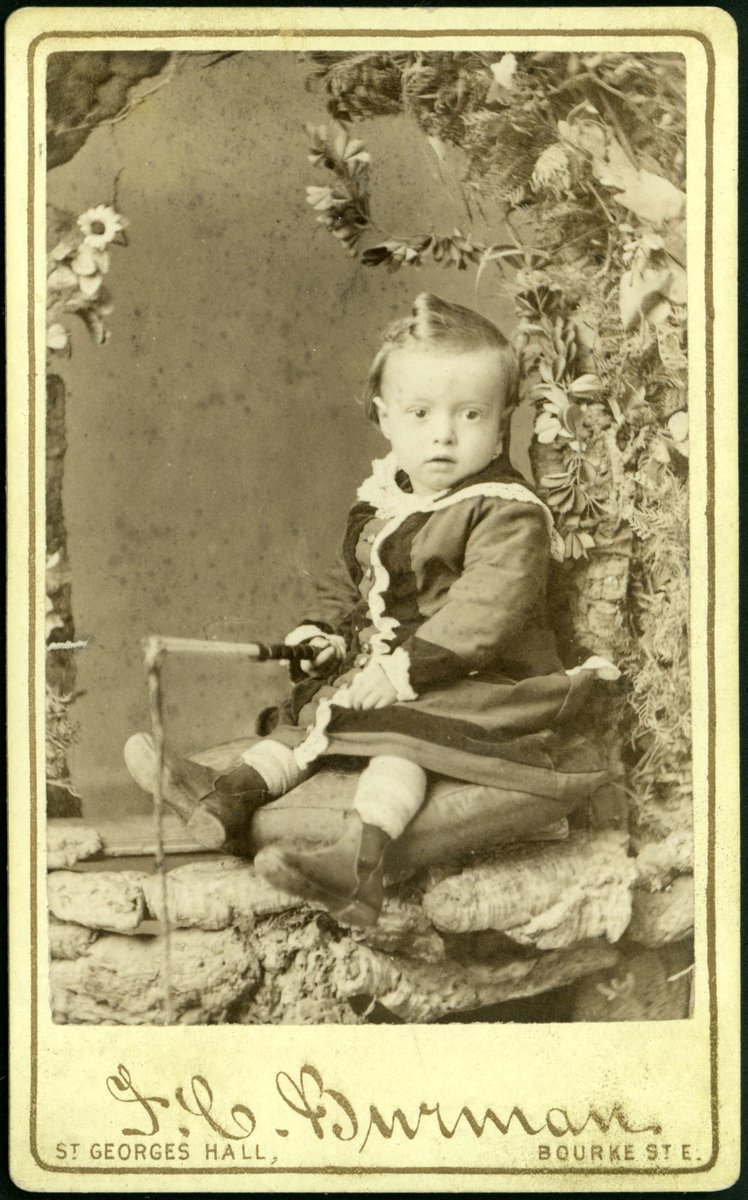 Portrait photographs by F. C. Burman, St George's Hall, Bourke Street, Melbourne, Melbourne City (1878–79)