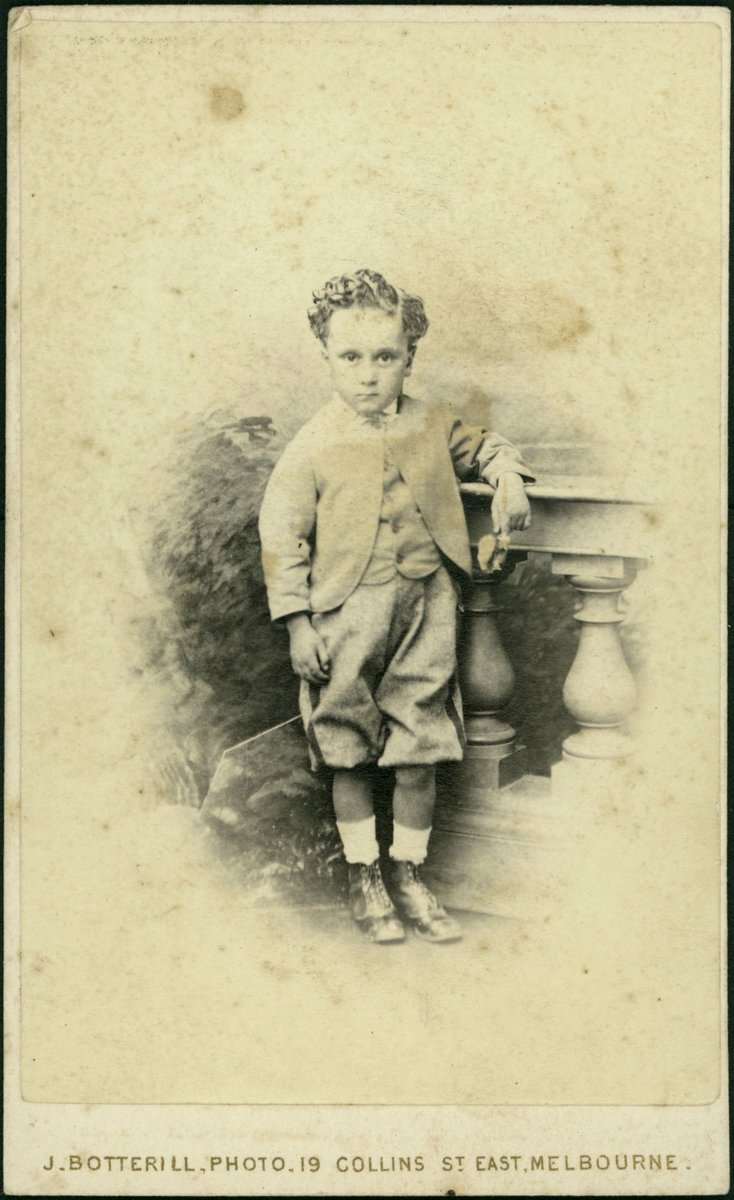 Portrait photographs by John Botterill of Melbourne, Vic (1870s)