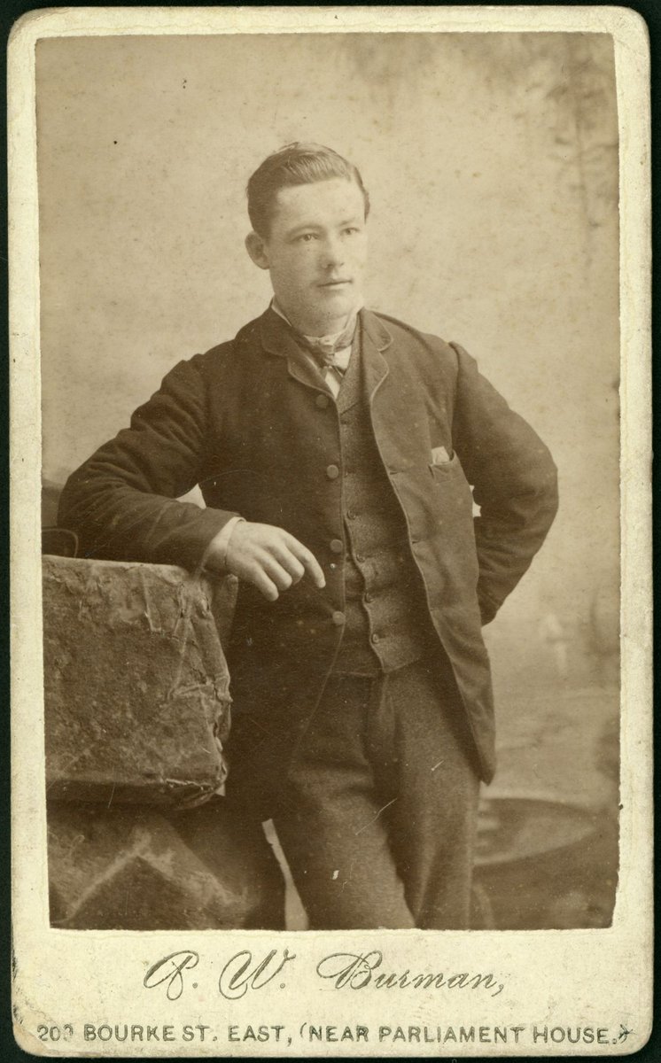Portrait photographs by Arthur W. Burman, 209 Bourke Street, Melbourne, Melbourne City (1878–88)