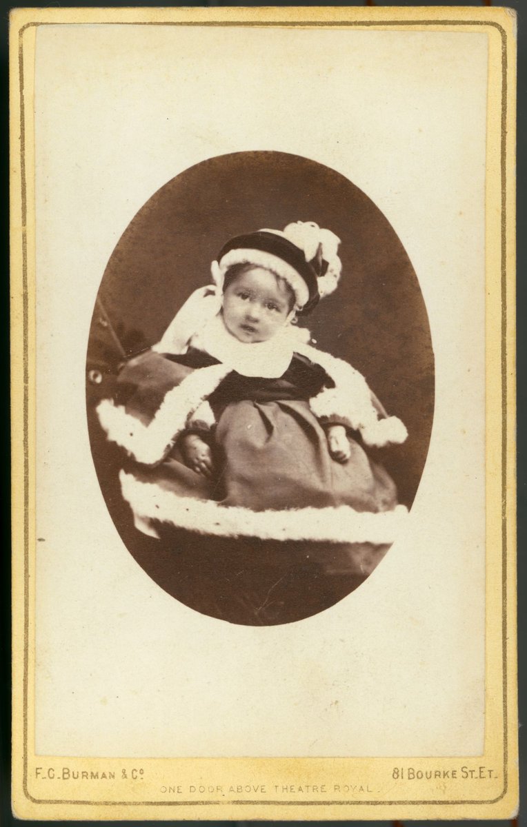 Portrait photographs by F. C. Burman, 81 Bourke Street, Melbourne, Vic, Melbourne City (1877–80)