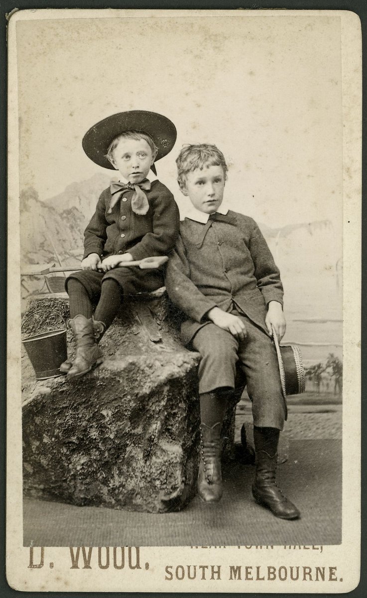 Portrait photographs by David Wood of Melbourne and Emerald Hill, Vic, South Melbourne (1866–1907)