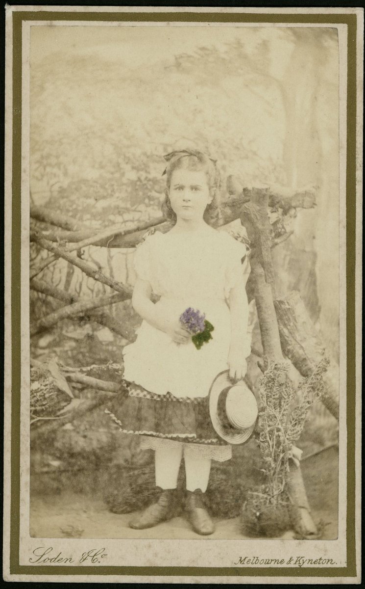 Portrait photographs by Soden & Co., Bourke Street, Melbourne, Vic, Melbourne City (c. 1875)