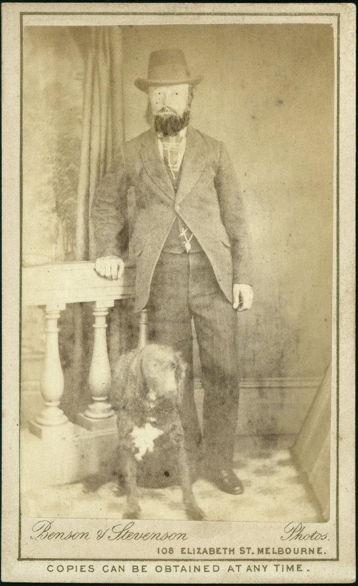 Portrait photographs by Benson & Stevenson, Elizabeth Street, Melbourne, Melbourne City (1872–80)
